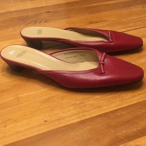 Coach Red Kara Shoes Size 7 1/2B